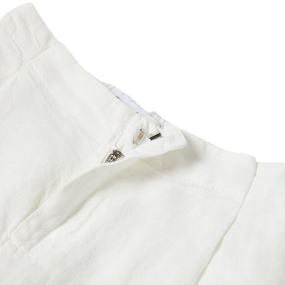ZARA Kids | Oyster White | PLEATED LINEN PANTS - Picture 4 of 5